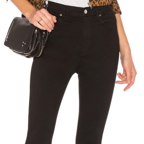 AGOLDE 🖤 Roxanne Super High Rise Skinny - Picture 4 of 9